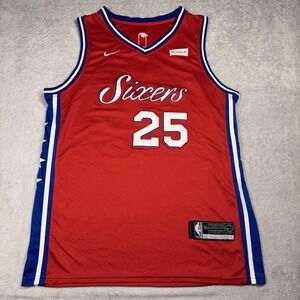 Philadelphia 76ers Jersey Mens XL NBA Basketball Ben Simmons #25 Nike Swingman